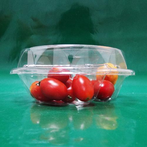 圆形水果塑料盒 透明塑料食品盒   欧美佳塑料厂是塑料制品,一次